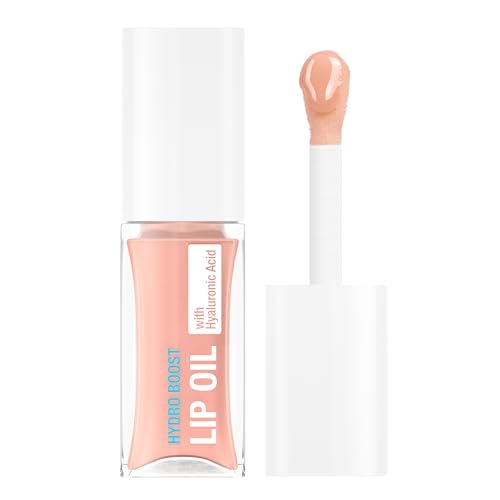 Neutrogena Hydro Boost Aceite Labial Tinte con Ácido Hialurónico, Hidratante y Nutritivo, Labios de Apariencia Más Llena, Rosa Claro, 0.2 fl. oz. - imagen 1