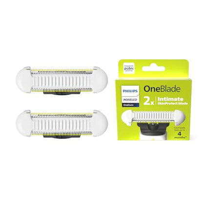 Cuchilla de Repuesto Philips Norelco OneBlade Skin Protect, para Afeitadora y Recortadora OneBlade, Acero Inoxidable Duradero, 2 Unidades, QP229/80 - imagen 4