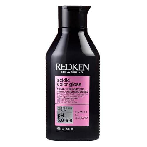Champú Redken Acidic Color Gloss Sin Sulfatos - Protege la Vibrancia, Brillo de Salón, Para Cabello Tratado con Color, 10.1 Fl Oz - imagen 1