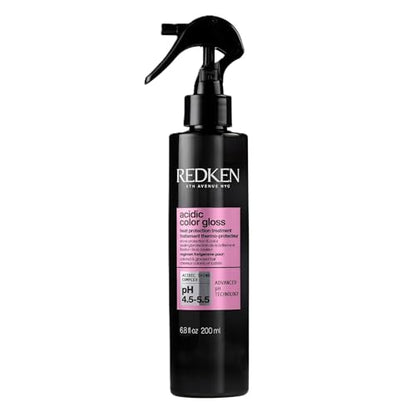 Redken Acidic Color Gloss Spray Tratamiento Sin Enjuague Protector Térmico para Cabello Teñido - Acondiciona y Aporta Brillo - imagen 3
