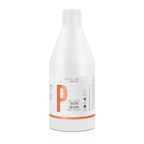 SALERM - Acondicionador para el cabello - Balsamo Multi-Proteínas Hair Lab - 600 ml - Fortalece y repara el cabello - Aporta volumen - Libre de - imagen 1