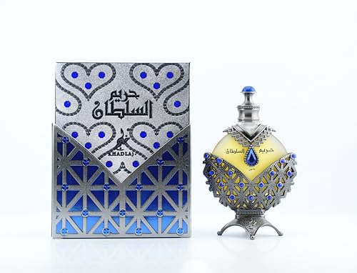 Khadlaj Hareem Al Sultan Perfume Concentrado Azul Unisex, 1.18 Onzas - imagen 2