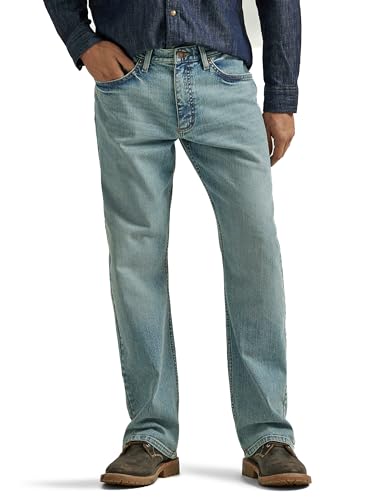 Jeans de Hombre Wrangler Relaxed Bootcut, Lavado Claro, 36W x 34L - imagen 2