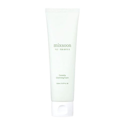 Mixsoon Espuma Limpiadora Facial Centella con Cica, Limpieza Suave y Calmante, Fórmula Hidratante 150ml / 5.07 fl. oz. Cuidado de Piel Coreano - imagen 1