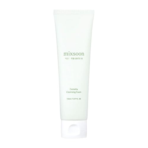 Mixsoon Espuma Limpiadora Facial Centella con Cica, Limpieza Suave y Calmante, Fórmula Hidratante 150ml / 5.07 fl. oz. Cuidado de Piel Coreano - imagen 3