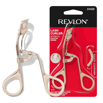 Revlon Designer Series Rizador de Pestañas, Elevador de Pestañas para Mirada Abierta, con Agarre Antideslizante, Fácil de Usar, 1 Unidad - imagen 2