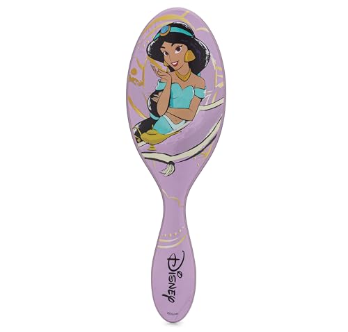 Cepillo Desenredante Wet Brush Disney Original, Jasmine (Princesa Elegante), Cerdas IntelliFlex Ultra Suaves, Ideal para Cabello Húmedo y Seco, Unisex - imagen 3