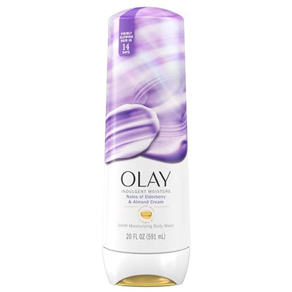 Gel de Ducha Olay para Mujeres, Hidratación Indulgente, Fórmula Nutritiva de 24 Horas, Infundido con Complejo de Vitamina B3, Aromas Lujosos, - imagen 4