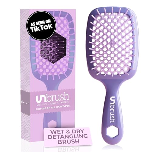 Cepillo Desenredante FHI Heat UNbrush para Cepillado Sin Dolor en Cabello Húmedo o Seco - Con Cerditos Antiestáticos DuoFlex, Mango Ligero, Color - imagen 3