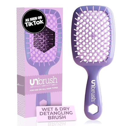 Cepillo Desenredante FHI Heat UNbrush para Cepillado Sin Dolor en Cabello Húmedo o Seco - Dureza DuoFlex, Cerdas Anti-Estáticas, Mango Ligero, Color - imagen 2