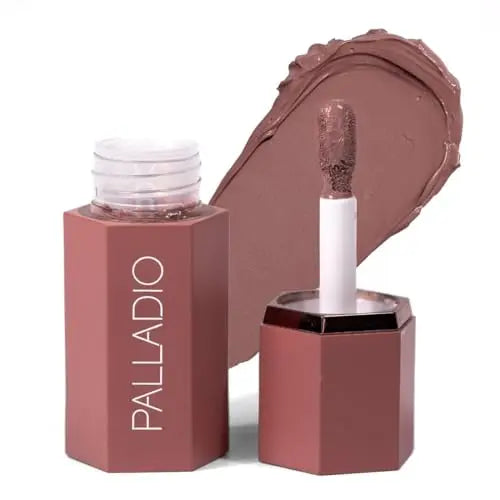Blush Líquido Palladio 2 en 1 para Mejillas y Labios, Fórmula Cremosa Ligera, Resistente al Desvanecimiento, Acabado Natural, Rosa Polvoriento - imagen 1