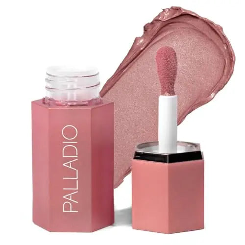 Blush Líquido Palladio 2-en-1 para Mejillas y Labios, Fórmula Cremosa Ligera, Resistente a Manchas, Acabado Brillante, Dainty - imagen 2