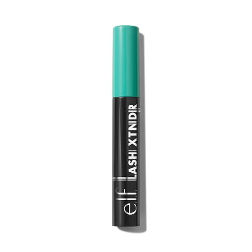 e.l.f. Mascara Lash XTNDR con Tecnología de Tubos, Look de Extensiones de Pestañas, Sin Grumos ni Copos, Vegana y Libre de Crueldad, Negro Suave - imagen 1