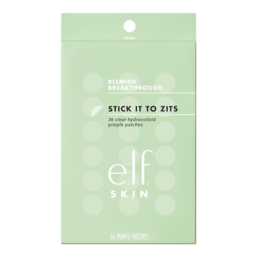 e.l.f. SKIN Blemish Breakthrough Stick It To Zits Parches para Granitos, Reduce la Apariencia de Imperfecciones, Vegano y Libre de Crueldad, 36 - imagen 4