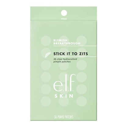 e.l.f. SKIN Blemish Breakthrough Stick It To Zits Parches para Granitos, Reduce la Apariencia de Imperfecciones, Vegano y Libre de Crueldad, 36 - imagen 4