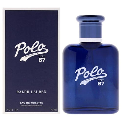 Ralph Lauren - Polo 67 - Eau de Toilette para Hombre - Perfume con Aroma Amaderado y Solar - Con Girasol, Bergamota y Pachulí - 2.5 Fl Oz - imagen 1