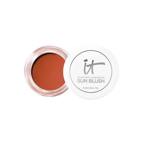IT Cosmetics Do It All Serum Color Balm Crema Solar Rubor y Bronceador, Sunray - Color Todo en Uno, Hidratación 24HR, Ácido Hialurónico, Péptidos y - imagen 1
