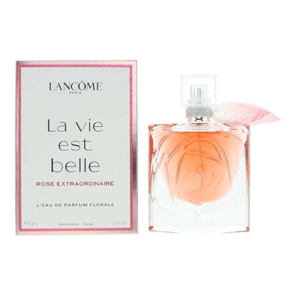 Lancôme La Vie Est Belle Rose Extraordinaire Eau de Parfum - Exclusivo de - Fragancia Floral y Amaderada de Larga Duración para Mujer, 1.7 Fl Oz - imagen 2