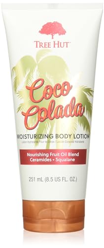 Loción Corporal Hidratante Tree Hut Coco Colada, Fórmula con Ceramidas y Escualeno, Hidratación Duradera, 8.5 Fl Oz - imagen 1