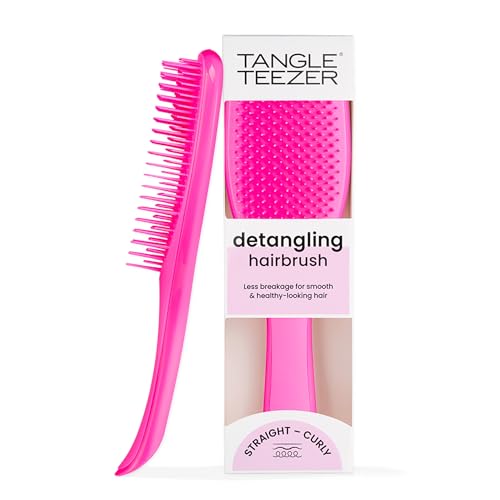 Cepillo Desenredante Tangle Teezer Ultimate para Cabello Húmedo y Seco, Elimina Nudos y Reduce Quiebre, Ideal para Cabello Lacio a Ondulado, Rosa - imagen 2