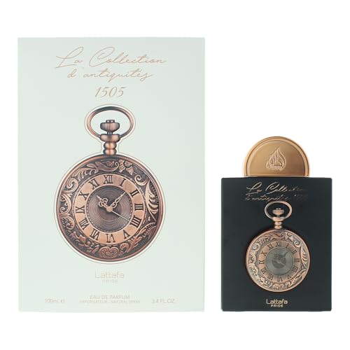 Lattafa Pride La Collection D'antiquites 1505 Eau de Parfum Spray Unisex, 3.4 Onzas - imagen 4