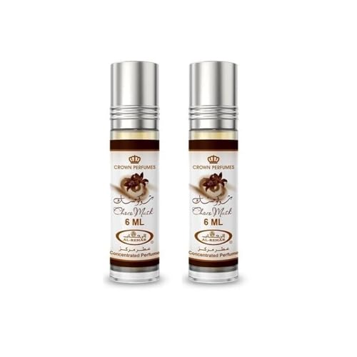 Al-Rehab Choco Musk Perfume Concentrado Rollerball Unisex, 0.2 Onzas (Paquete de 2) - imagen 1