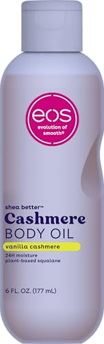 Aceite de Cashmere eos, Vainilla, Hidratación 24 Horas, Squalano de Origen Vegetal para Calmar, Suavizar y Alisar la Piel Seca, 6 fl oz - imagen 4