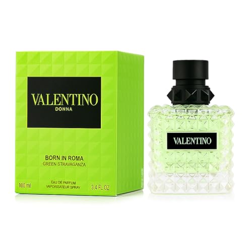 Valentino Donna Born In Roma Green Stravaganza para Mujeres - Spray EDP de 3.4 oz, Fragancia Floral - imagen 4