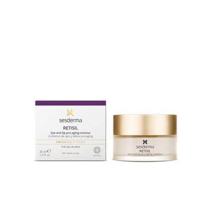 Sesderma RETISIL Contorno de Ojos y Labios Pro-Aging | Sistema de Belleza Sin Edad | Arrugas | Piel Suave, 1.0 fl oz - imagen 3