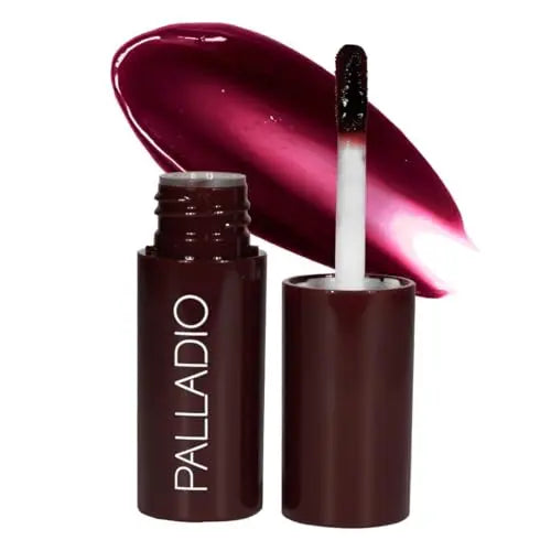 Tinte Líquido Palladio Jelly, Color Vivid para Mejillas y Labios, Acabado Natural, Ligero y Resistente a Transferencias, Wineberry - imagen 1