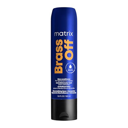 Acondicionador MATRIX Brass Off Blue | Elimina Tonos Naranjas | Deposita Color y Tonifica | Pigmentado para Morenas Aclarante | Para Cabello Tratado - imagen 3