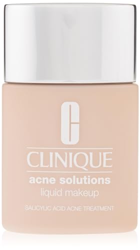 Base de Maquillaje Líquida Clinique Acne Solutions con Ácido Salicílico para Piel Seca a Mixta y Grasa | Cobertura Media, Acabado Mate Natural, Crema - imagen 2