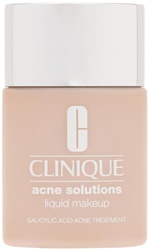 Base de Maquillaje Clinique Acne Solutions Líquida con Ácido Salicílico para Piel Seca a Mixta y Grasa | Cobertura Media, Acabado Mate Natural, - imagen 2