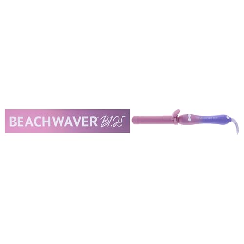 The Beachwaver Co. B1.25 Plancha de Rizar Automática - Atardecer Rosa | Curling Iron Cerámico de 1 1/4 Pulgadas - Tamaño de Barril Grande para - imagen 1