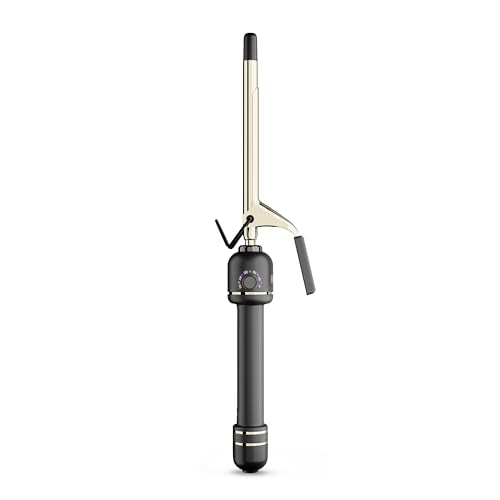 Plancha de Ondas HOT Tools 24K Gold Profesional de 1/2 con Barril Extendido y Pinza para Rizos Ajustados - Tecnología 24K Gold para Resultados - imagen 1