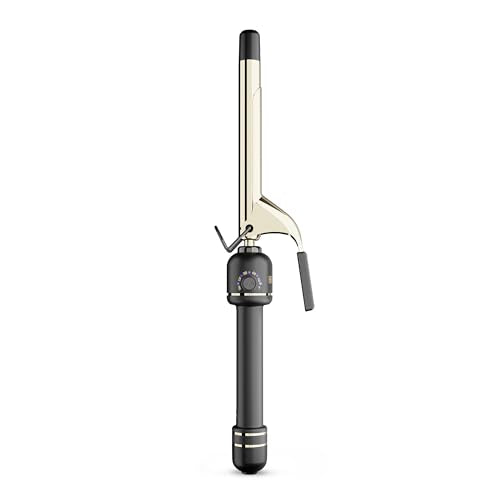 Plancha de Pelo Curling Iron HOT Tools 24K Gold Profesional de 3/4 con Barril Extendido y Pinza para Rizos Definidos - Tecnología de Oro de 24K para - imagen 3