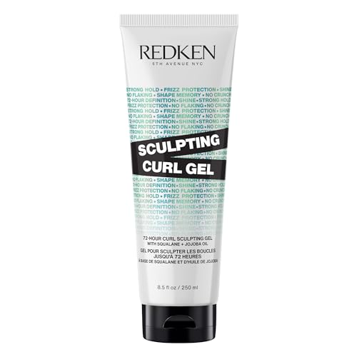 Gel para Rizos Redken Sculpting - Fijación Fuerte de 72 Horas, Sin Crujidos ni Escamas, Ayuda a Controlar el Frizz - imagen 4