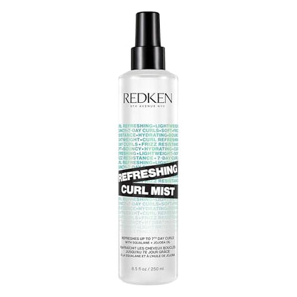 Redken Spray Refrescante para Rizos y Cabello Rizado - Hidrata y Define Rizos hasta el Séptimo Día, Libre de Silicona - imagen 1