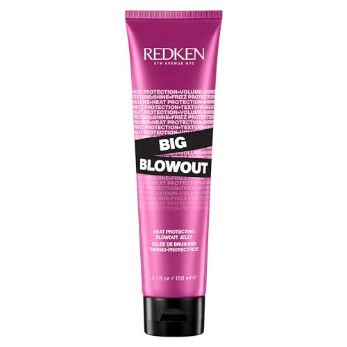 Gel Protector Térmico Redken Big Blowout - Volumen, Movimiento, Brillo y Control del Frizz, Gel para Secado al Aire, 5.1 Fl Oz - imagen 1