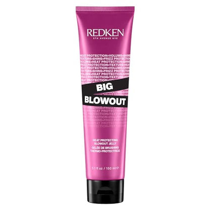 Gel Protector Térmico Redken Big Blowout - Volumen, Movimiento, Brillo y Control del Frizz, Gel para Secado al Aire, 5.1 Fl Oz - imagen 3