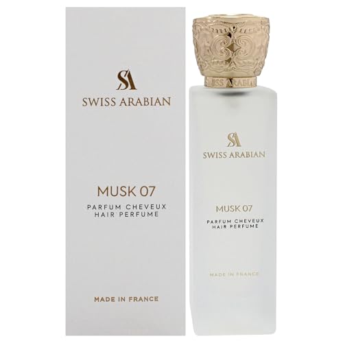 Perfume para Cabello Swiss Arabian Musk 07 para Mujeres - Duradero - Ámbar Calido, Rosa, Vainilla - 1.7 oz - imagen 2