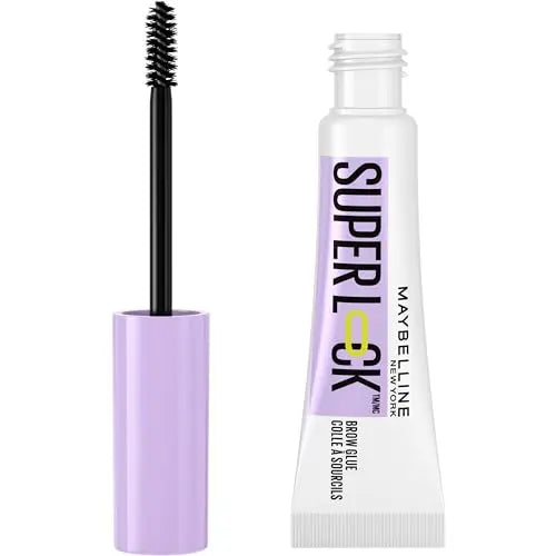 Maybelline Super Lock Brow Glue Gel para Cejas, Gel Ligero para Fijación Hasta 24 Horas, Transparente, 1 Unidad - imagen 1