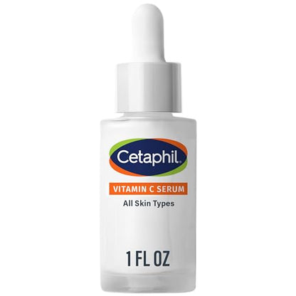 Suero de Vitamina C Cetaphil, Reduce Visiblemente Manchas Oscuras y Hiperpigmentación, Con Niacinamida, Para Piel Sensible, Sin Fragancia, 1oz - imagen 1