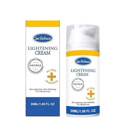 Crema Aclaradora para la Piel, Crema Blanqueadora para Cuerpo y Áreas Íntimas, Remover Manchas Oscuras para Axilas, Rodillas, Codos, Muslos Internos - imagen 3