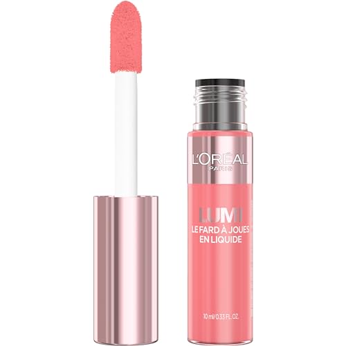 L'Oreal Paris True Match Lumi Le Liquid Blush, Rubor Líquido Intenso y Ligero con Pigmentos Líquidos, Rosa Brillante, 0.33 Fl Oz - imagen 2