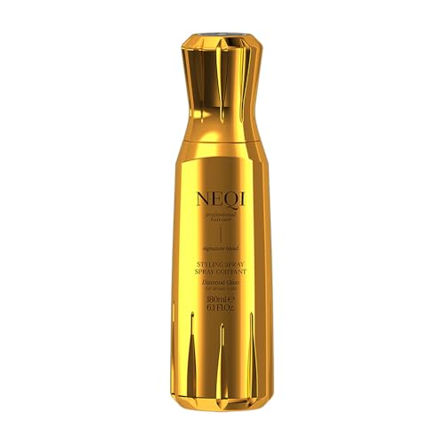 neqi - Spray Protector Térmico DIAMOND GLASS – Spray Brillante para Todo Tipo de Cabello, Protección Hidratante, Efecto Cabello de Cristal, Hecho en - imagen 1
