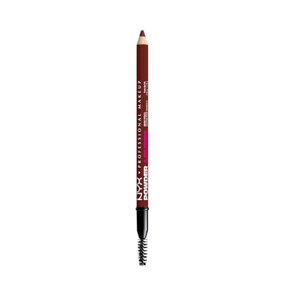 Lápiz de Cejas NYX PROFESSIONAL MAKEUP Powder Louder, Lápiz Vegano con Volumen Construible y Duración de Hasta 12 Horas - Black Cherry - imagen 2