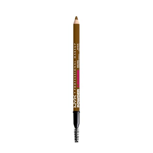 Lápiz de Cejas NYX PROFESSIONAL MAKEUP Powder Louder, con Volumen Construible y Duración de Hasta 12 Horas, Fórmula Vegana - Rubio - imagen 1