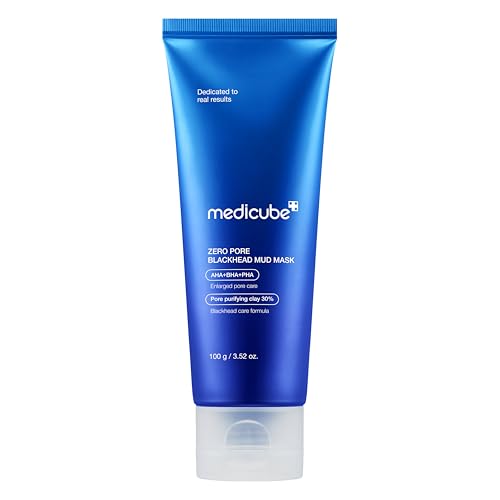 Mascarilla Facial de Barro Medicube Zero Pore para Puntos Negros - Enfriamiento de Piel y Cierre de Poros - Fórmula de Secado Rápido de 3 Minutos con - imagen 1