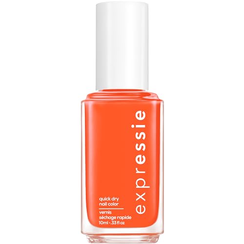 Esmalte de Uñas Essie Expressie, Secado Rápido, Color Naranja Vegan, Catch A Vibe, 0.33 Fl Oz - imagen 2